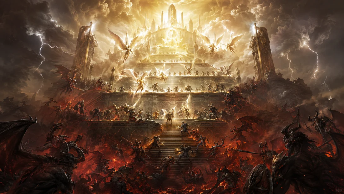 The ascent draws near to Heaven. Every step carries the weight of war.